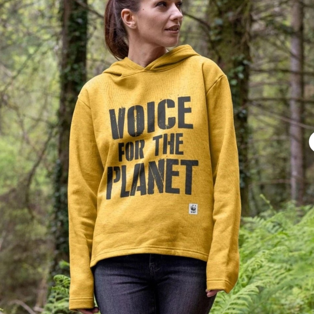 World Wildlife Fund WWF RECYCLED VOICE FOR THE PLANET RELAXED FIT HOODIE